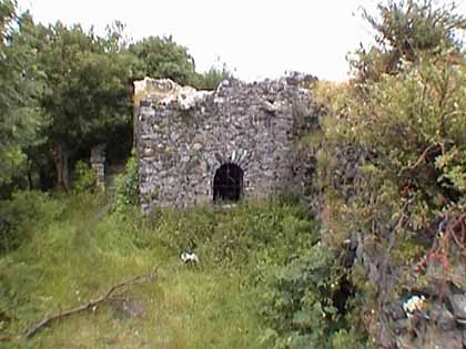 Zřícenina Blansko — zachované zdivo